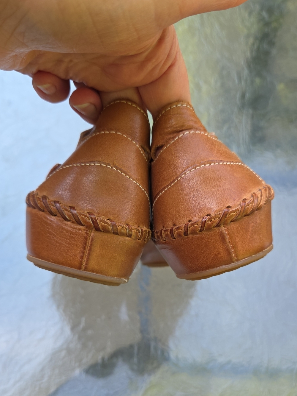 Pikolinos Brown Leather Cutout Mary Jane Comfort Flats | Handmade In Spain Sz.40 - Picture 7 of 14